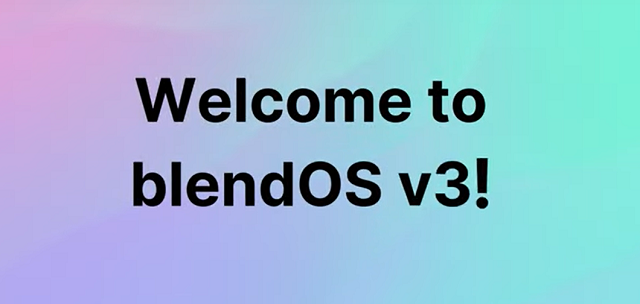 blendOS v3 releases first beta: Arch-based "immutable" Linux distribution