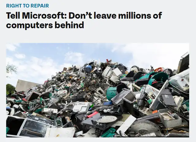 Nonprofit Organization Petitions Microsoft to Extend Windows 10 Support