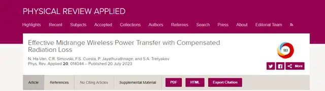 Wireless Charging Breakthrough: Over 80% Efficiency for Long Distance