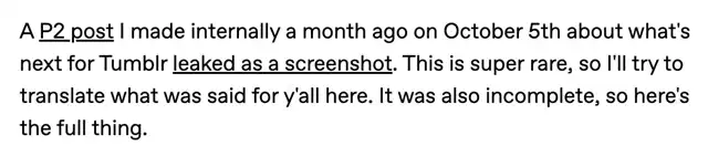 End of an Era: Tumblr Enters Maintenance Mode as Future Plans Unveiled