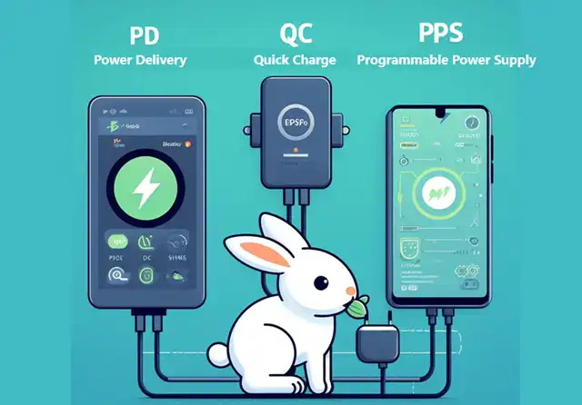 What are the differences between PD/QC/PPS chargers?