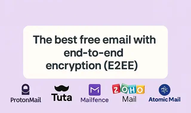 The best free email with end-to-end encryption (E2EE)