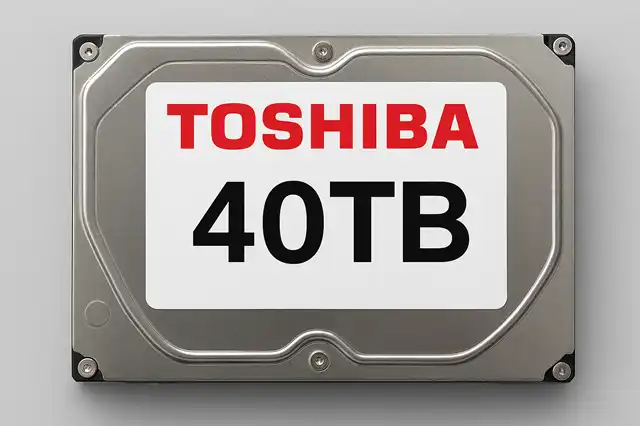 Toshiba Pioneers 12-Platter Hard Drive: 40TB Model Set for 2027 Launch