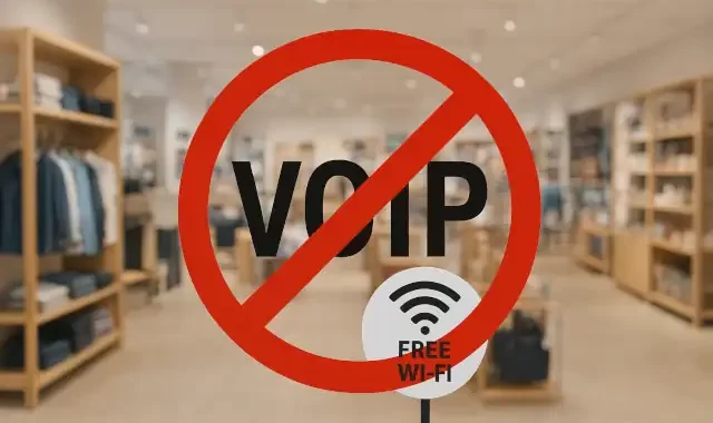 How to Use VoIP Phones on Store Wi-Fi When VoIP Data is Blocked. When VoIP is blocked, apps like WhatsApp calls, Skype, Zoom, FaceTime, Discord voice chat, and similar services may fail to connect or drop calls frequently.