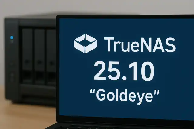 TrueNAS 25.10 "Goldeye" Released with NVMe-oF Support and Major Virtualization Upgrades.