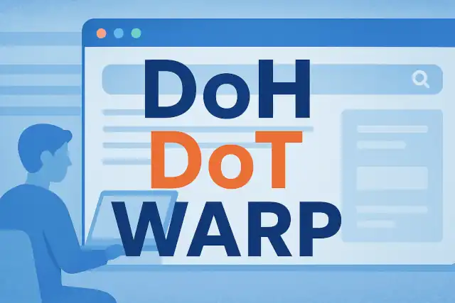 DNS over HTTPS vs DNS over TLS vs WARP: Which Protects Your Privacy Best?