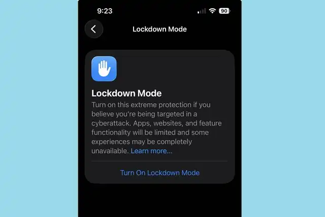 How Apple's Lockdown Mode Stopped the FBI: The Hannah Natanson Case. Lockdown Mode is an optional, extreme protection that's designed for the very few individuals who, because of who they are or what they do, might be personally targeted by some of the most sophisticated digital threats.