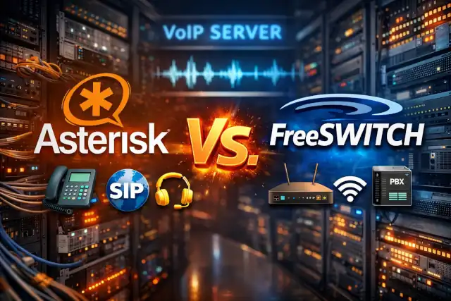 Asterisk vs FreeSWITCH: Which Platform Fits Your Stack? Both Asterisk and FreeSWITCH are open-source, battle-tested, and production-ready. Yet they emerged from different philosophies, serve different primary audiences, and excel in different scenarios. Choosing wrong costs months of re-architecture. This guide maps each platform to the situations it was built for.