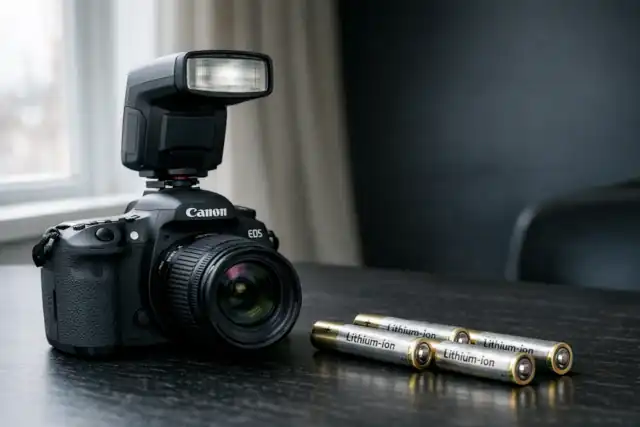 Canon Warns: Never Use Lithium Batteries in Flash Units